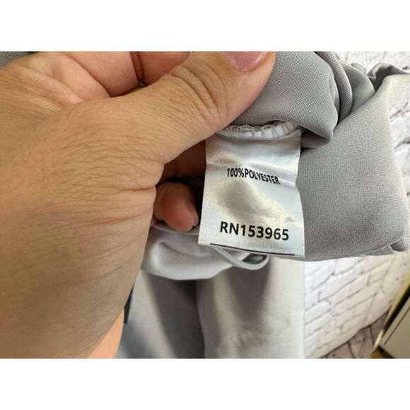 Area Start Liz Crepe Work Pants‎ Trousers Light Gray Size XS - Picture 9 of 10